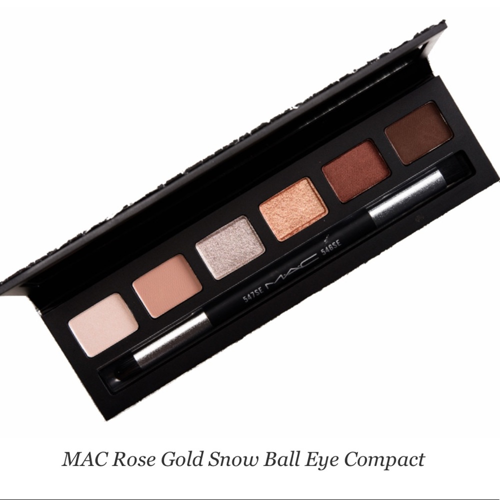 MAC Snow Ball Eye Compact Rose Gold